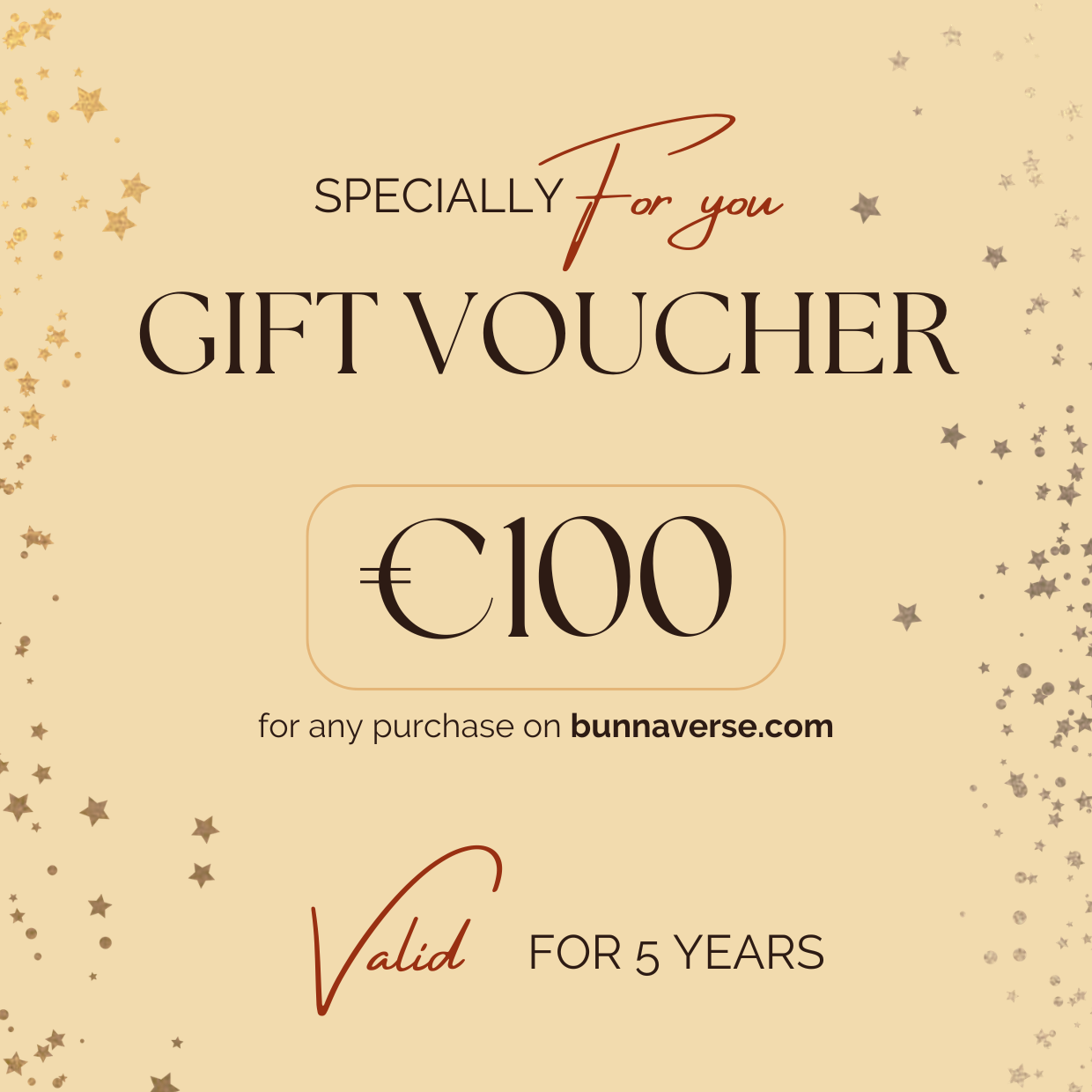 Bunnaverse Gift Voucher €100